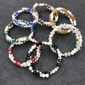 🍀 Pearl Wrap Bracelet Bracelet Bracelet Bracelet Bracelet Bracelet Bracelet